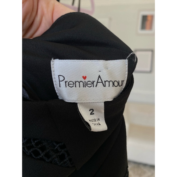 PremierAmour Lace Dress Office Siren Retro Elegance Summer Boho Date Prom Event - Picture 7 of 9